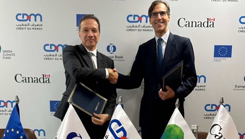 Finance durable : Crédit du Maroc et la BERD mobilisent 50 millions d’euros pour la transition énergétique des entreprises